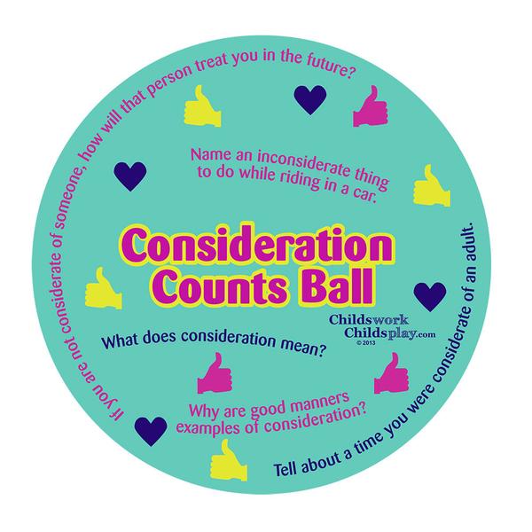 Consideration Counts Ball*