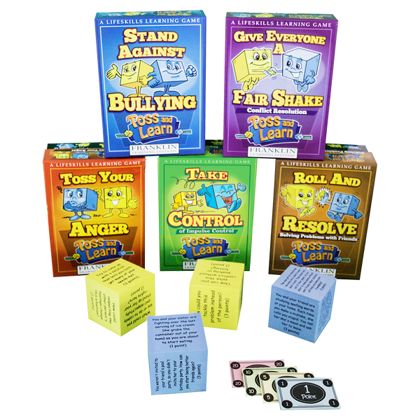 Toss and Learn Set of 5 Games | CreativeTherapyStore
