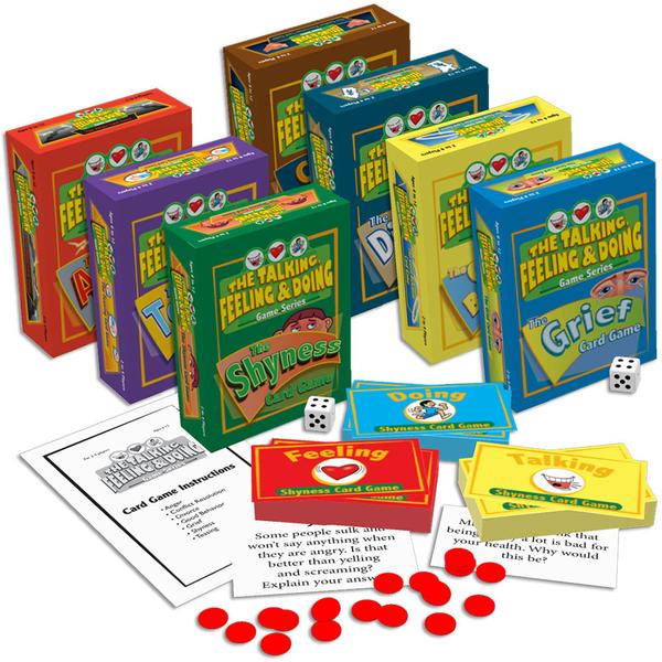 The Talking, Feeling & Doing Card Games Set of 7