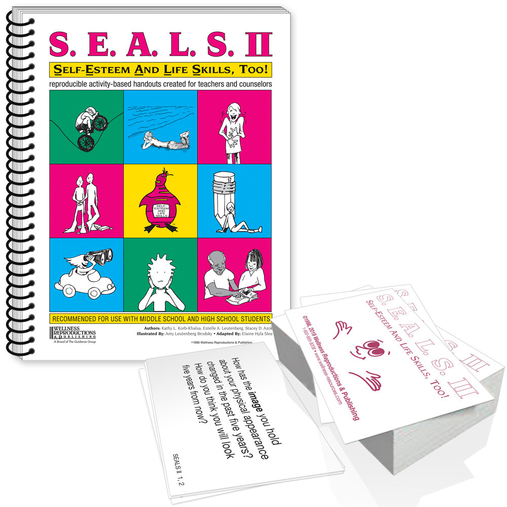 Ensemble livre et cartes Seals II