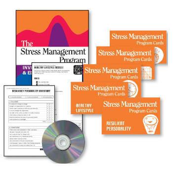 The Stress Management Book & Cards