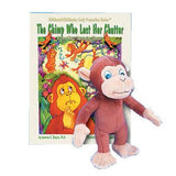 The Chimp Who Lost Her Chatter Book & Plush Chimp
