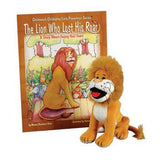 The Lion Who Lost His Roar Book & Plush Lion