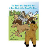 The Horse Who Lost Her Herd Book & Plush Horse