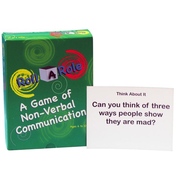 Roll A Role: A Game of Non Verbal Communication Cards Only