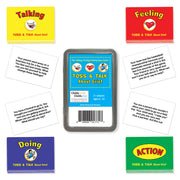 Le jeu de cartes Talking, Feeling & Doing Grief Toss & Talk (cartes uniquement)