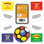 The Talking, Feeling & Doing Good Behavior Toss & Talk Card Game with Ball