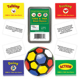 The Talking, Feeling & Doing Shyness Toss & Talk Card Game with Ball