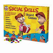 Jeux de société d'aptitudes sociales - six jeux de société