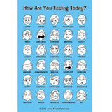 Mini Blue Feelings Poster Set of 12