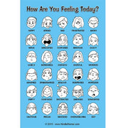 Mini Blue Feelings Poster Set of 12
