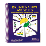 livre de 100 activités interactives pour la santé mentale et la récupération en cas de toxicomanie