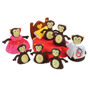Monkeys Jumping On The Bed, 8 piece set
