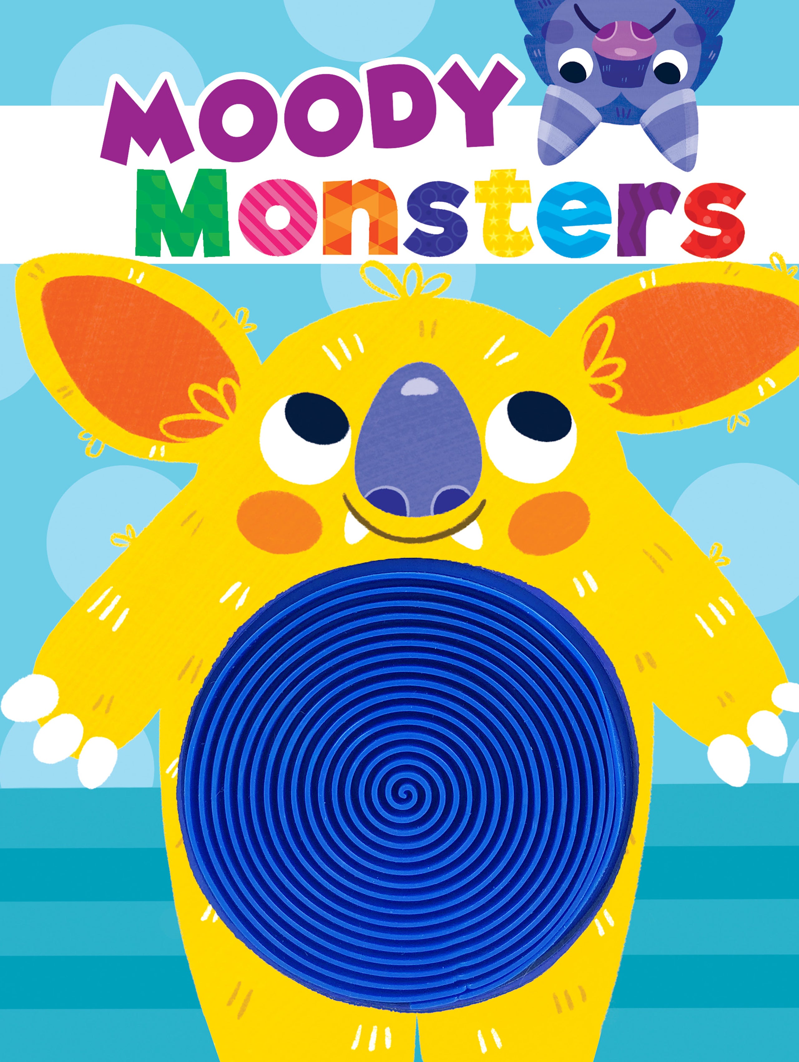 Moody Monsters Livres sensoriels en silicone au toucher et au toucher