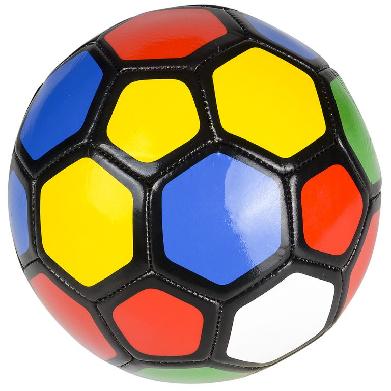 5" Multi Color Soccer Ball
