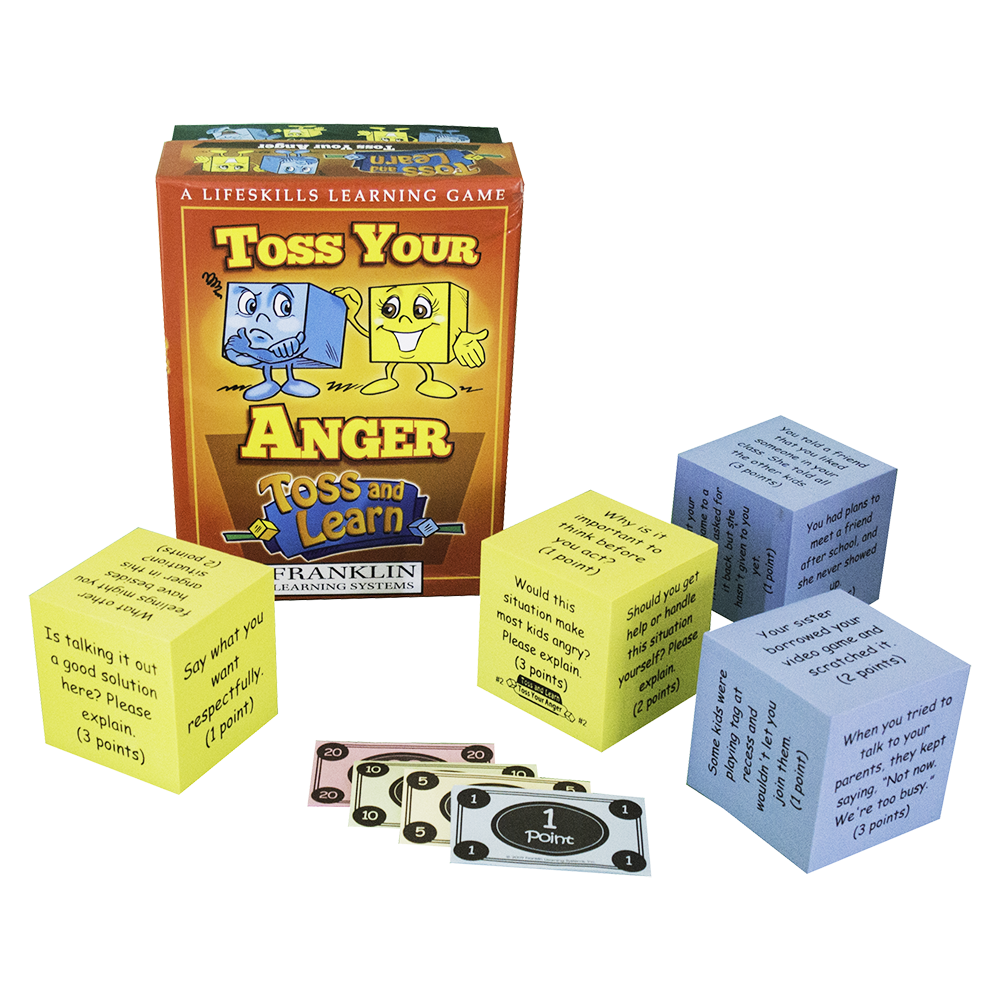 Toss and Learn Dice Games: Toss Your Anger