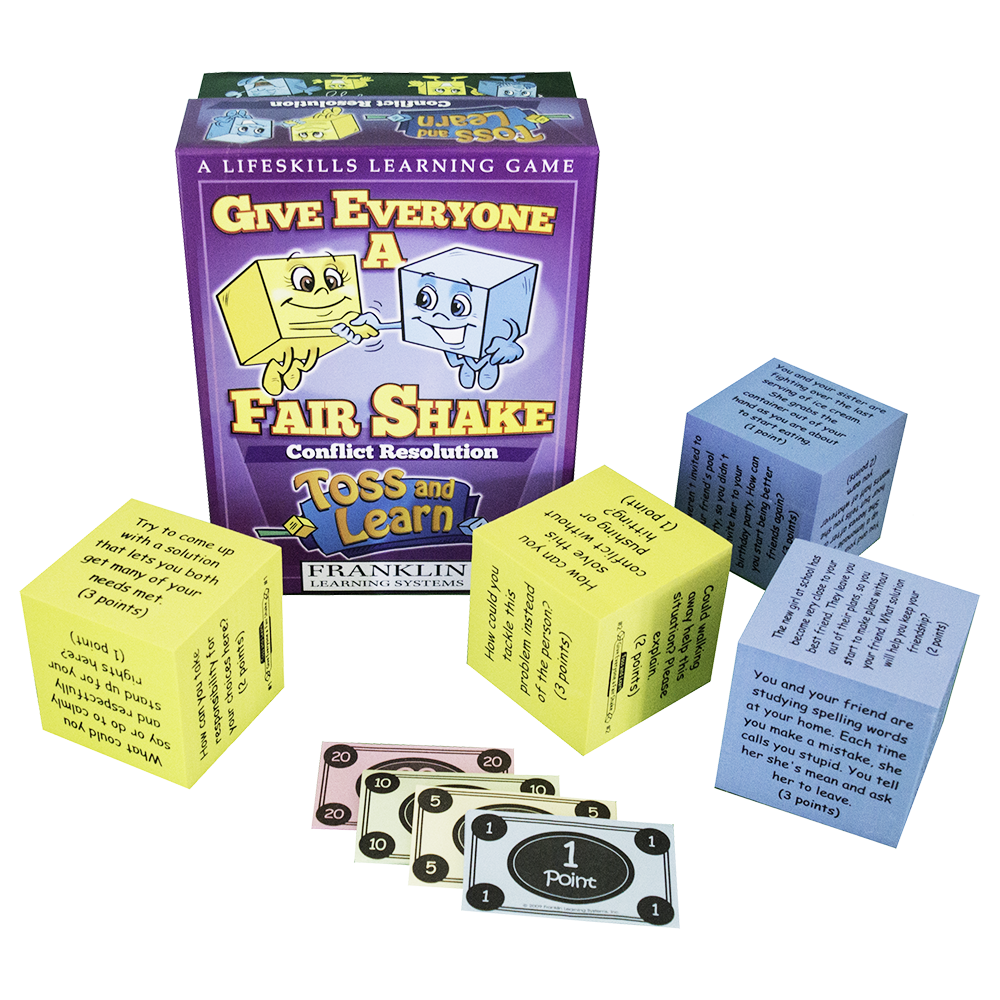 Toss and Learn Dice Games: Give Everyone a Fair Shake
